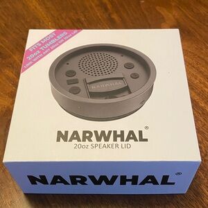 Narwhal 20oz Speaker Lid
